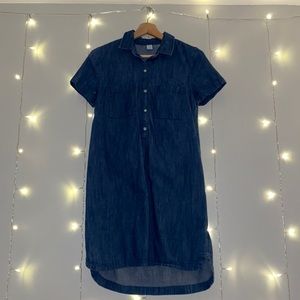 Old Navy Denim Short-Sleeve Dress